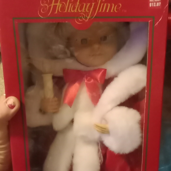 24 years old Mr and Mrs Clause from 1998 and Angel - Picture 2 of 3